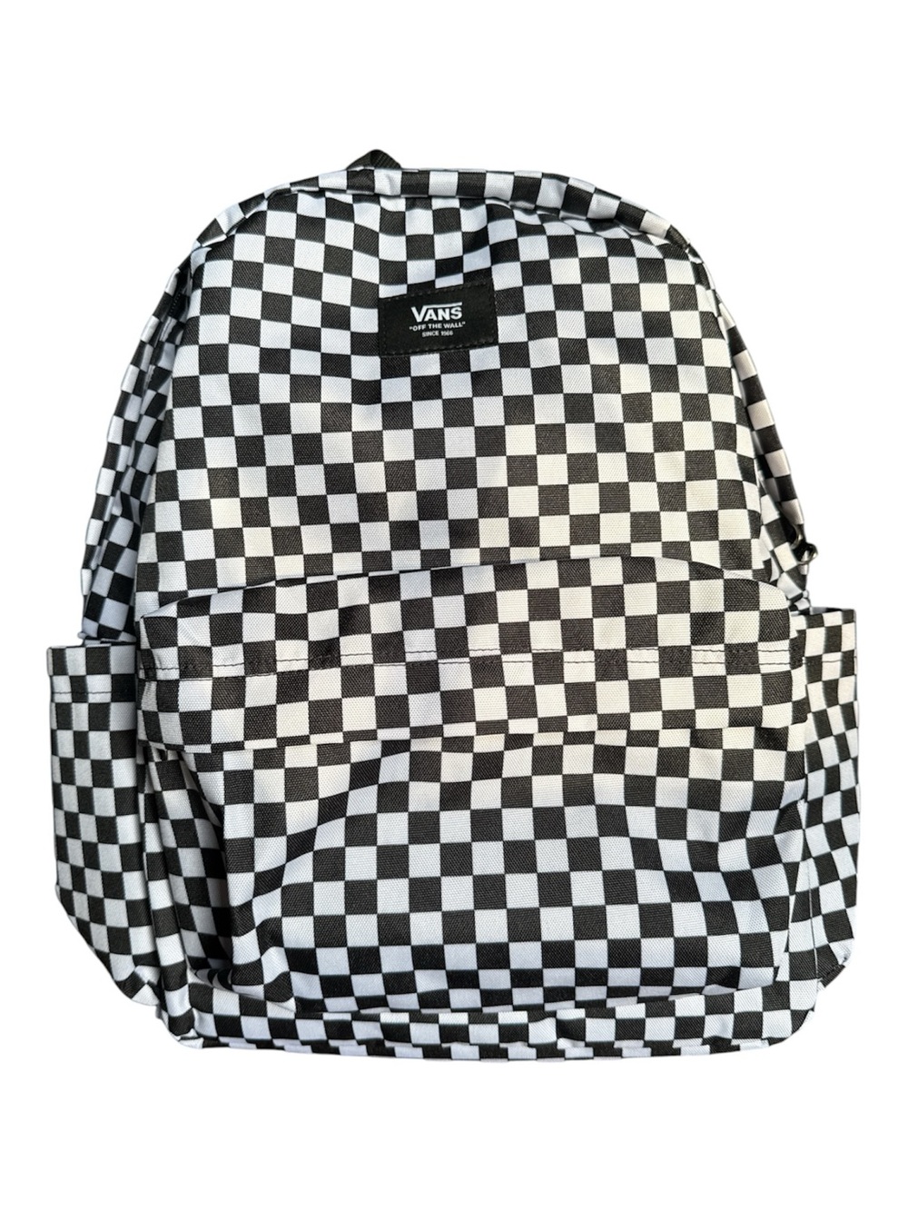 Vans Black and White Checkerboard Backpack